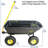 Garden Dump Cart