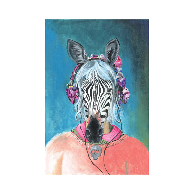 I Can't Hear You by Heather Perry - Print on Canvas, 20.32 cm H x 30.48 cm W, Wrapped Canvas