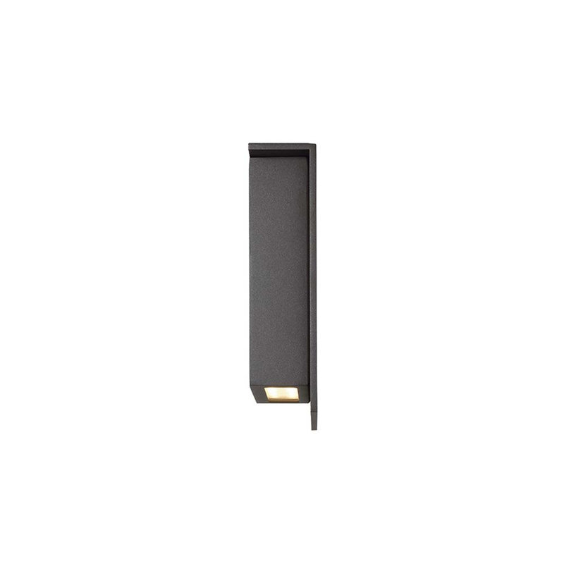 Square 1 - Light Outdoor Bulkhead Light, Bronze, 10" H x 10" W x 2.375" D