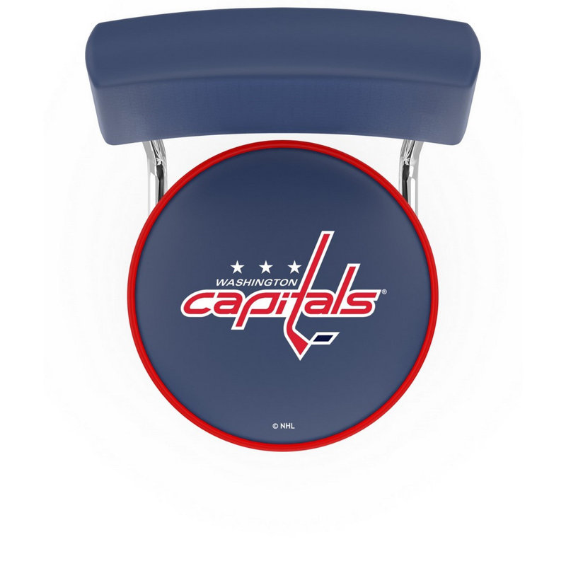 Tabouret tournant 25 "avec coussin NHL, Washington Capitals