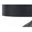 Lighting, 23 po, lampe de table, céramique noire, abat-jour noir, contemporain