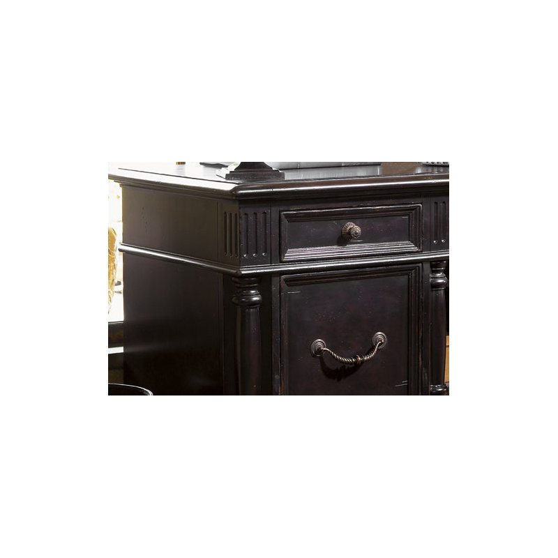 Kingstown Admiralty Credenza Executive Desk with Chair