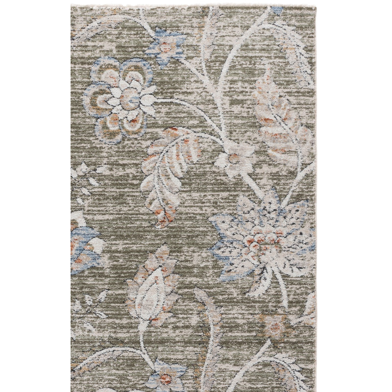 Grove 634 Performance Floral Rug, Rectangle 4' x 6'