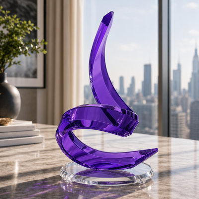 Zameir Acrylic Sculpture  