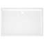 Jaimes Plastic Shower Tray - White-165479385-165479380