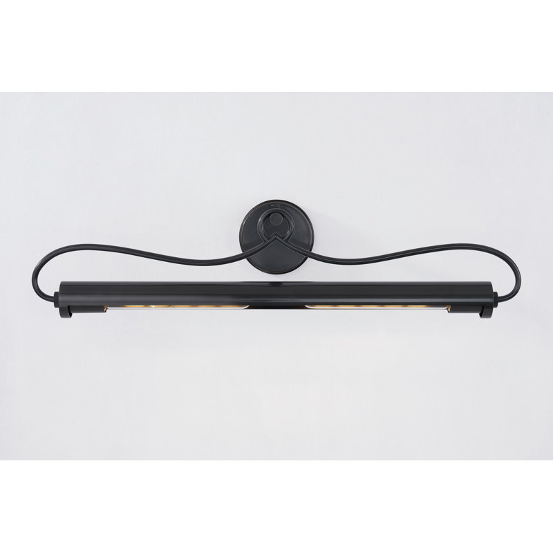 Berun 2 Light Picture Light, Old Bronze, 6.75" H x 28.25" W x 28.25" D