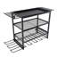 4 Tier Wall Mounted Drill Holder Power Tool Organiser Garage Tool Storage Rack