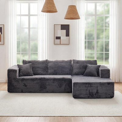 Canapé modulaire à compression de 108,66 po Kapellen