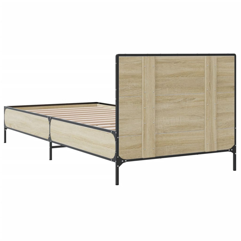 Paza Bed, Sonoma Oak, Single (3')