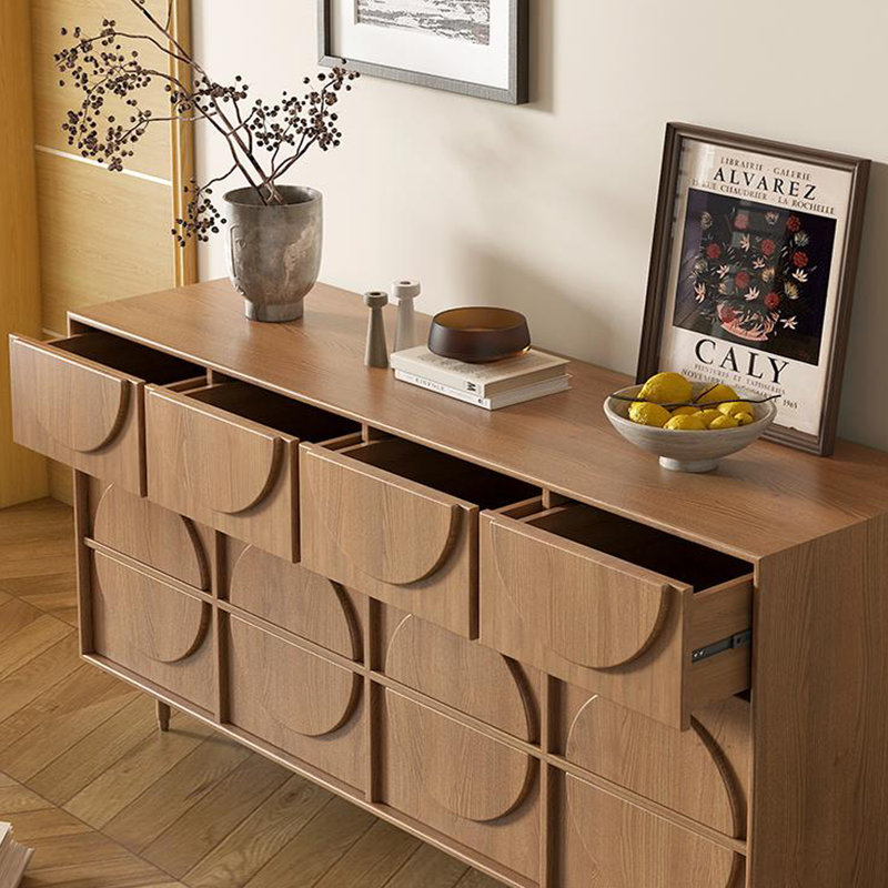 Buffet Vintage 4 tiroirs 4 portes