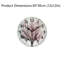 Horloge murale Cherry Blossom Tree, 12 po x 12 po