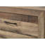 1Pc Two Drawers Nightstand Wooden Bedroom Furniture