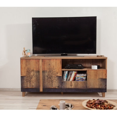 Noille Unfinished TV Stand for TVs up to 55"