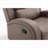 Recliners Modern Manual Recliner Chair, Compact 32.68” Wide | Faux Leather | Walnut Brown
