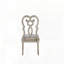 Chaise d'appoint à finition antique