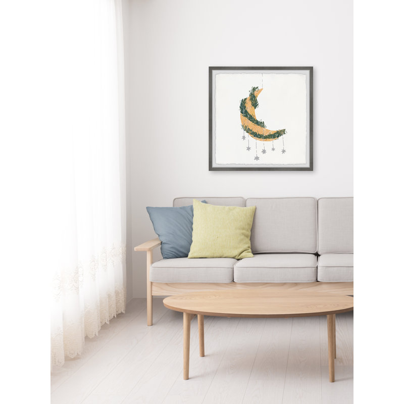 Hanging Stars - Single Picture Frame Painting, 30cm H x 30cm W x 3.81cm D