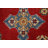 One-of-a-Kind 7'10'' x 9'11'' New Age Rectangle Wool Area Rug in Red
