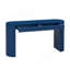Sophisticated Console Table With Pine Veneer And Vertical Striped Design, Ideal For Multiple Rooms In Your Home-100164927