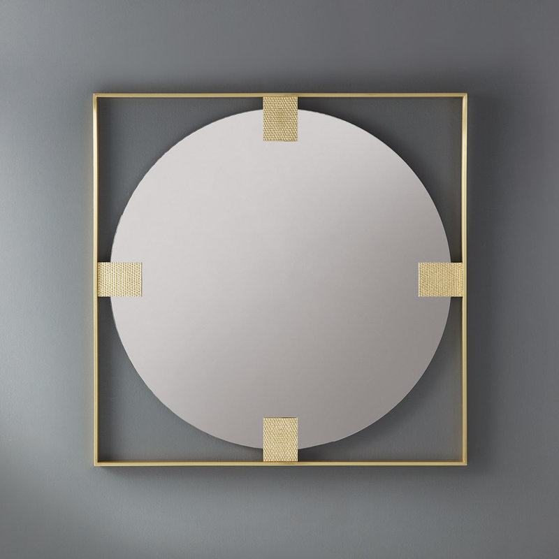 Paolo Flat Metal Wall Mirror