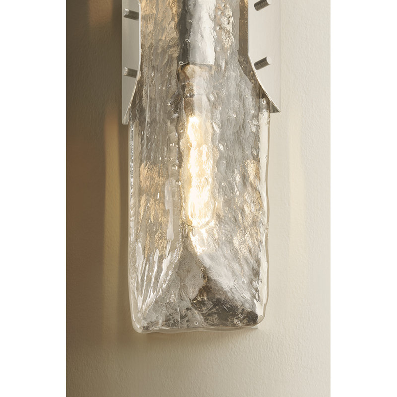 Nordic Wall Sconce, Polished Nickel