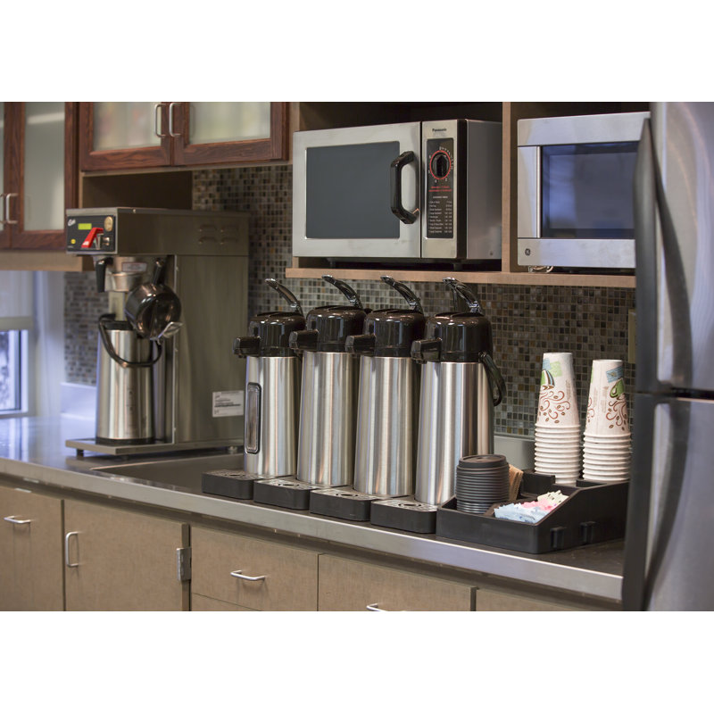 Glass Vacuum Insulated Airpot with Lever Lid