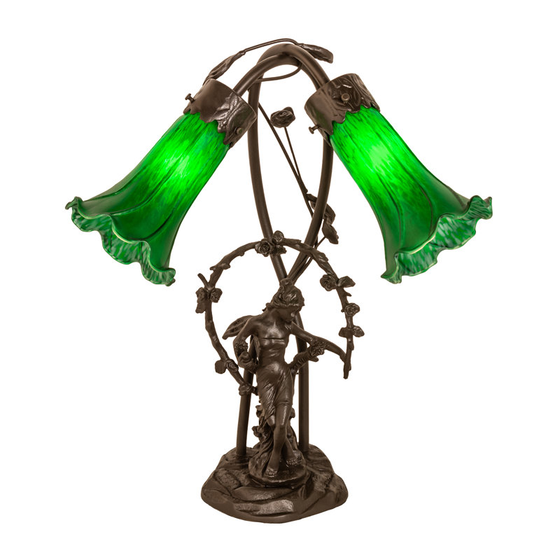 Diop Table Lamp, Green