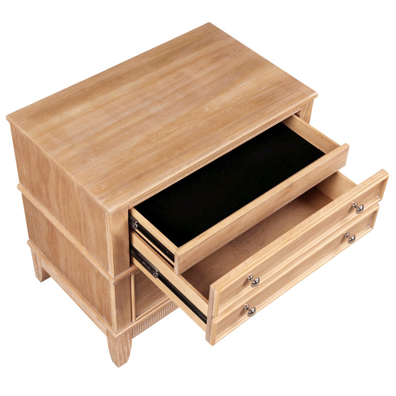 Armoire de chambre à coucher 3 - Bois massif, table de rangement élégante pour et espaces de vie, Naturel