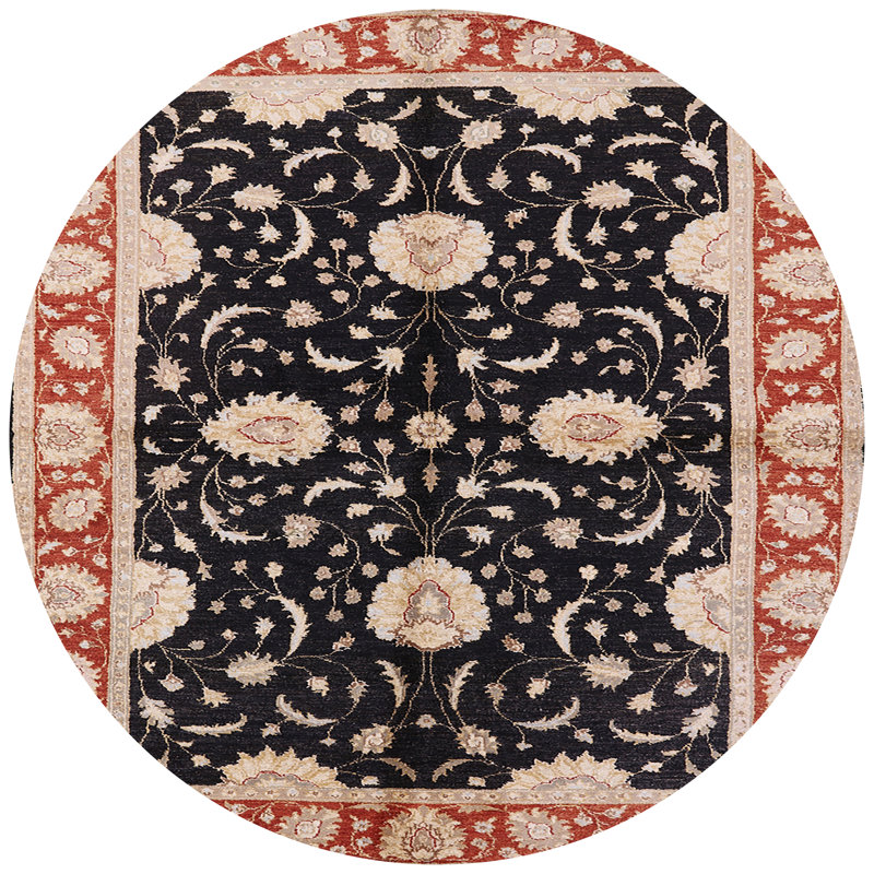 Berj Oriental Indoor Rug, Round 5'