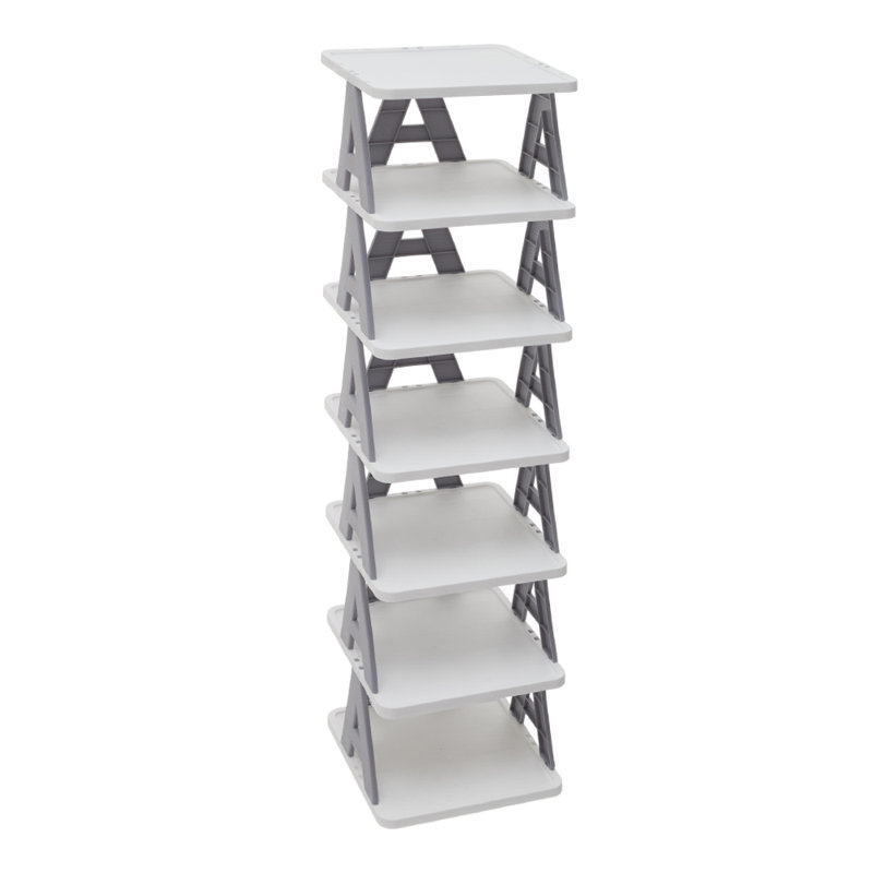 7-Tier Corner Vertical Shoe Rack