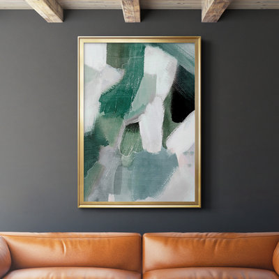 Turquoise Waters II, reproduction encadrée de qualité supérieure - prête à être accrochée