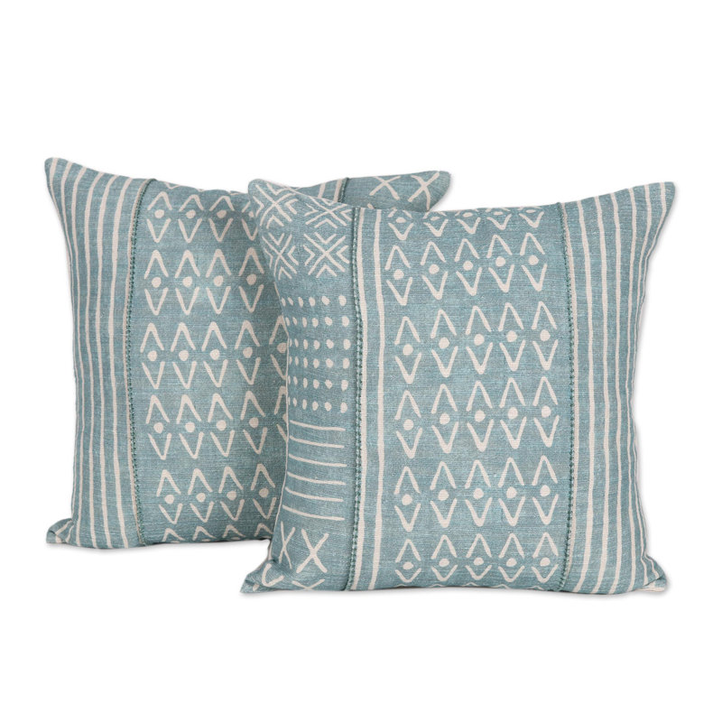  Housse de coussin Ikat