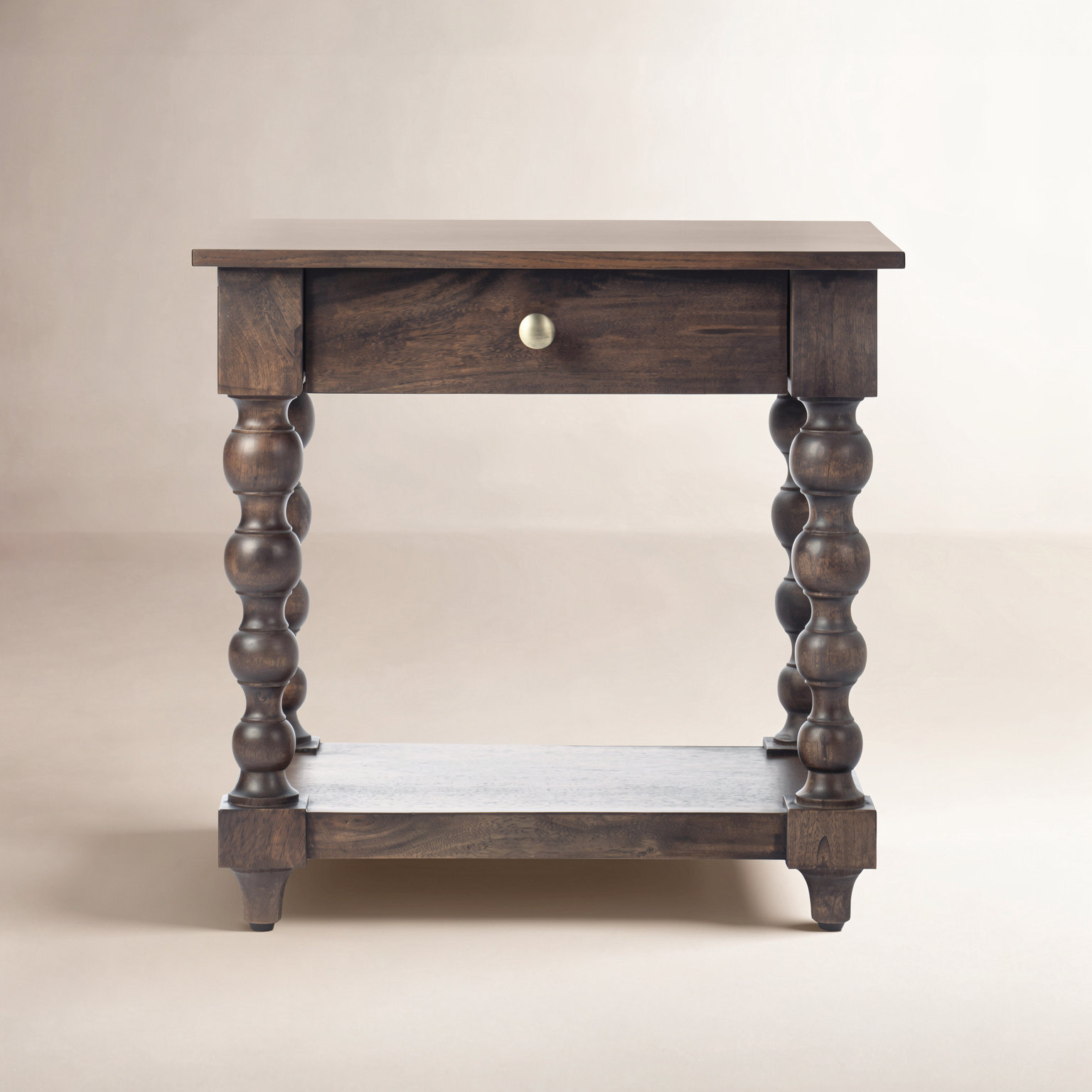 Hartwell 1-drawer Nightstand with shelf