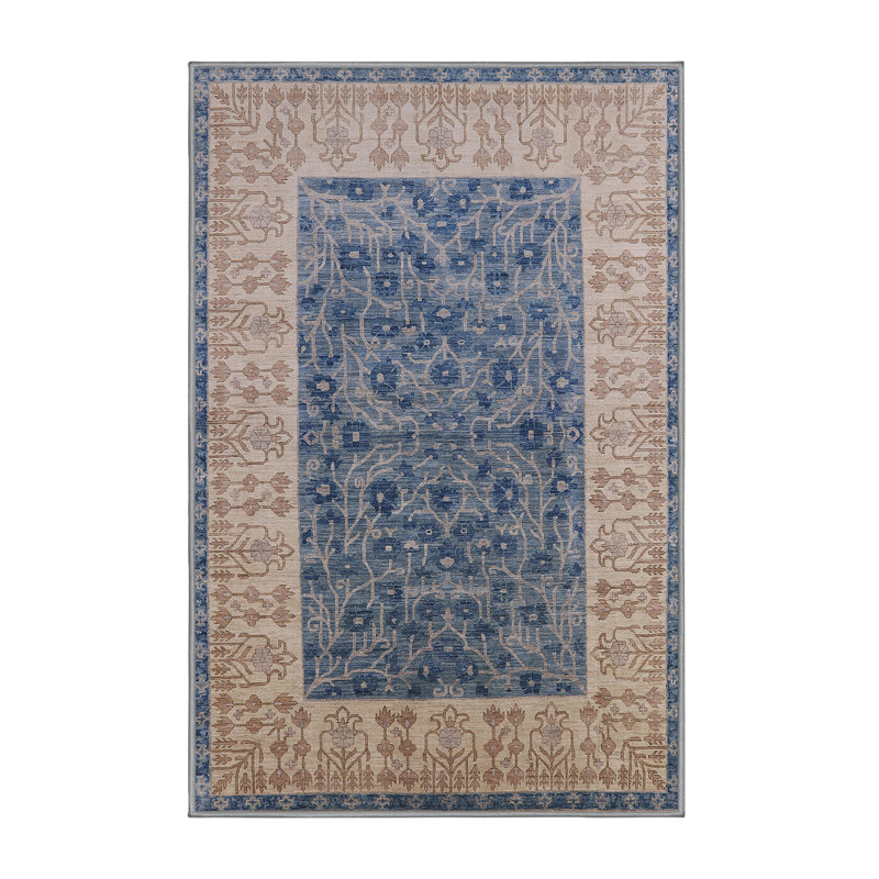 Oriental Indoor Rug, Rectangle 5' x 7'