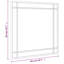 Mirl Iron Wall Mirror-360145821
