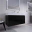 Ensemble de meuble-lavabo mural simple 47 po Babajide-86750137