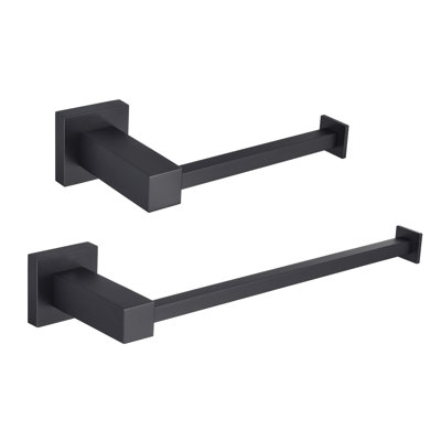 Ensemble de quincaillerie de salle de bain 2 pièces Cube