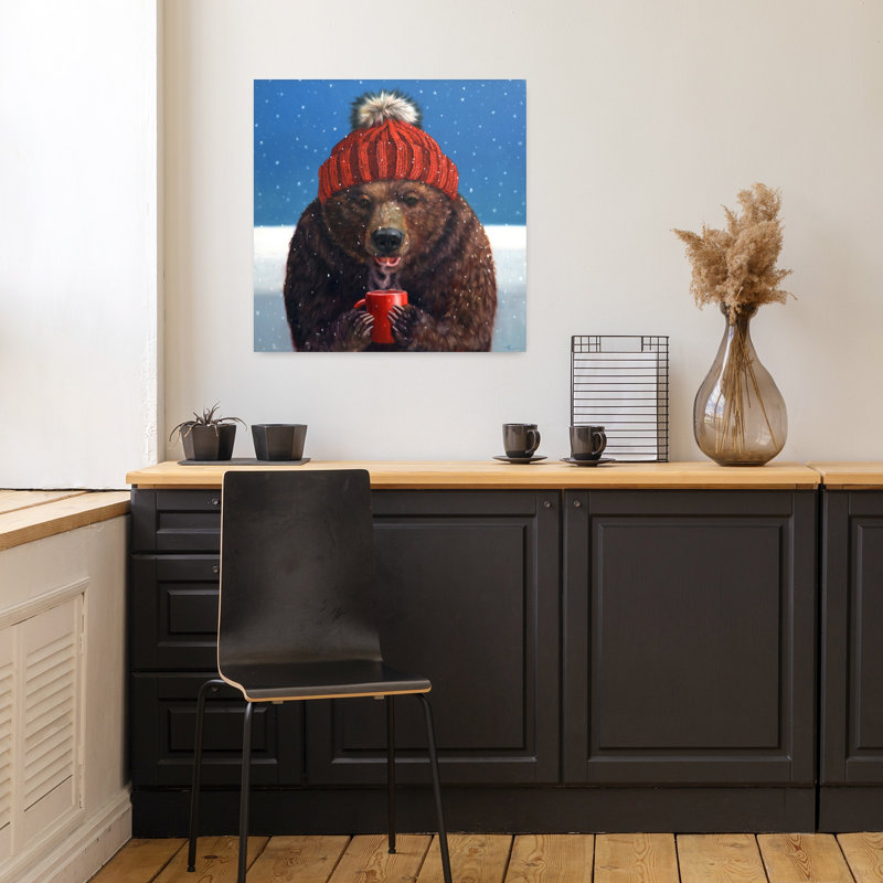 Première gorgée d'art abstrait urbain contemporain, H 18 po x l 18 po