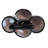 4 Spaces Cutlery Set Holder/Carry - Black