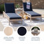Ensemble de chaise longue Amina