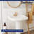 Dynasty 35.5" Tall Rectangular Vitreous China Pedestal Bathroom Sink with Overflow-98982196-96123262