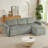 Convertible Sectional Sofa Couch-2003724041
