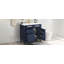 Meuble-lavabo moderne de 36 po avec lavabo supérieur, rangement spacieux et conception durable pour une organisation efficace-129184324