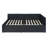 Full Size Upholstered Tufted Bed Frame with Two Drawers, Sofa Bed Frame with Comfortable Backrest and Armrests, Velvet-729862589