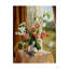 «By the Window», reproduction de peinture acrylique sur toile tendue-27489635