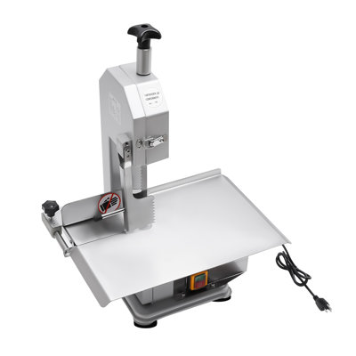 Electric Meat & Deli Slicer with Adjustable Slice Thickness, Stainless Steel Blades & Safe Non-Slip Feet