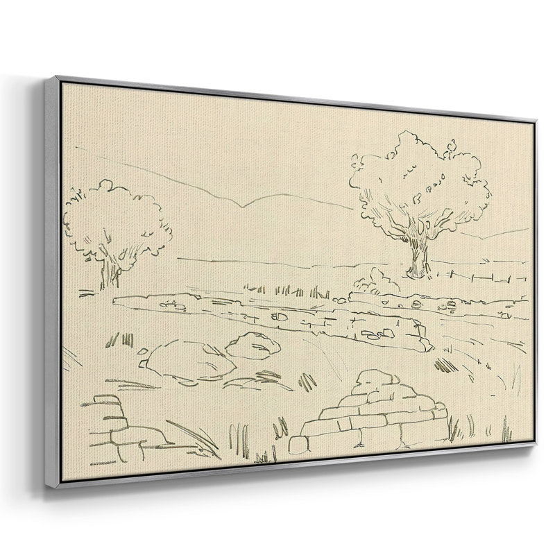 Chêne Christchurch IV, Pas de tapis, H 17 po x l 25 po x P 2 po, Toile argentée avec cadre flottant