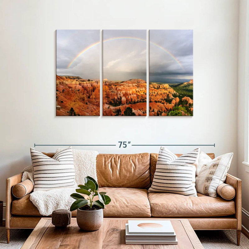 Alvord Rainbow Over Bryce Canyon, H 36 po x l 57 po