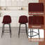 Table moderne avec 2 tabourets de bar, ensemble de table de salle à manger avec éclairage DEL pour la salle à manger-743563263-743563233-743563260