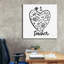  «No.1 Teacher» par Farida Zaman, art mural sur toile, 37 po x 37 po-1874841391