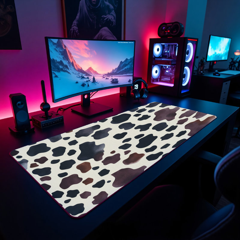 Polyester Desk Pad, 31.5x15.5